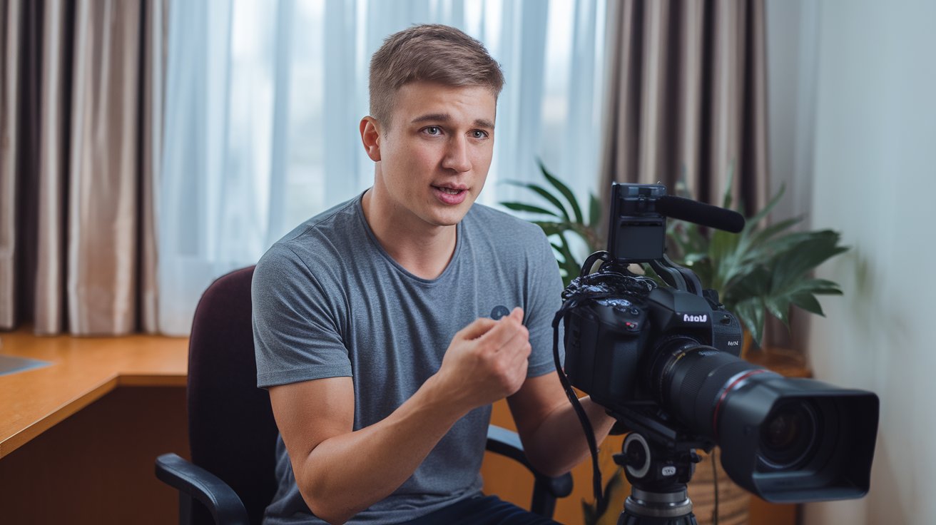 Blog a vlog
